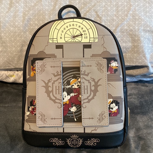 NWT Loungefly Tower of Terror glow in the dark ears and backpack main image 6